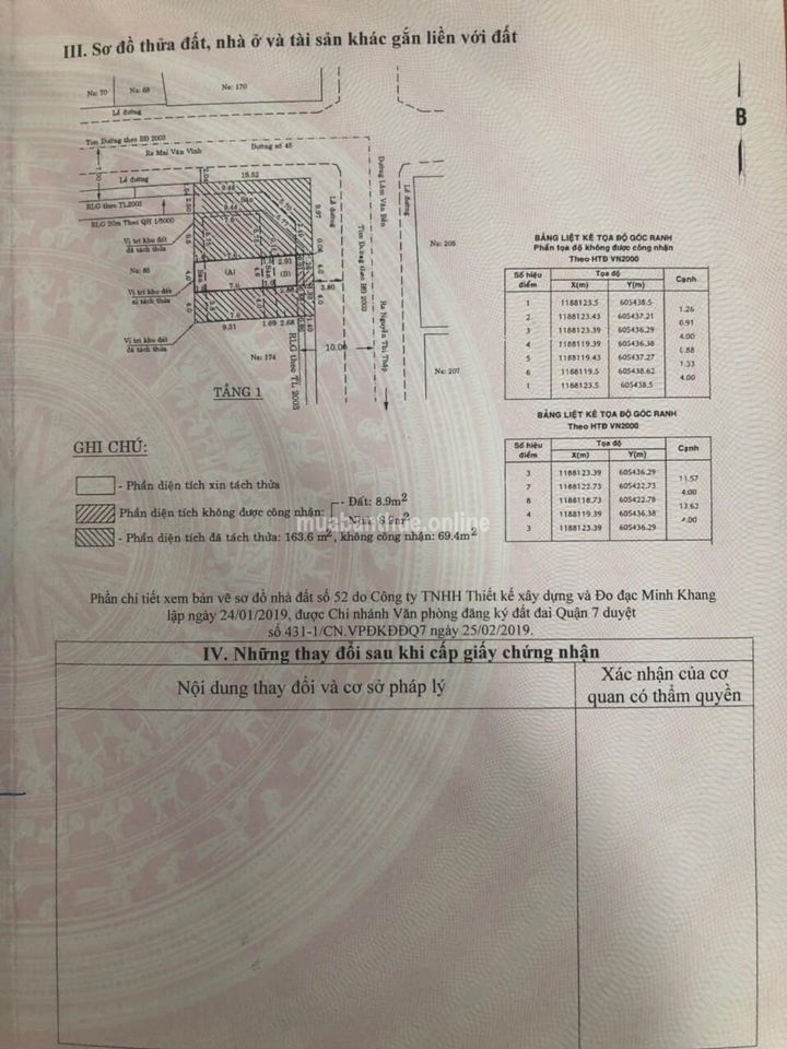 Bán lô đất mặt tiền Lâm Văn Bền, p.Tân Quy, Quận 7