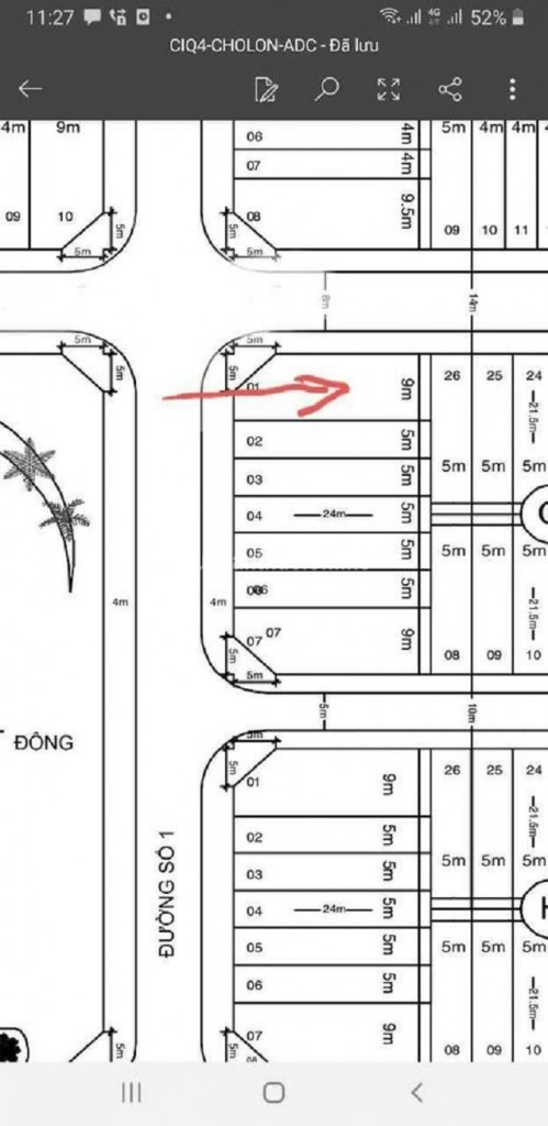 BÁN ĐẤT Đường số 1 KCIQ4 phường phú mỹ quận 7. TPHCM.