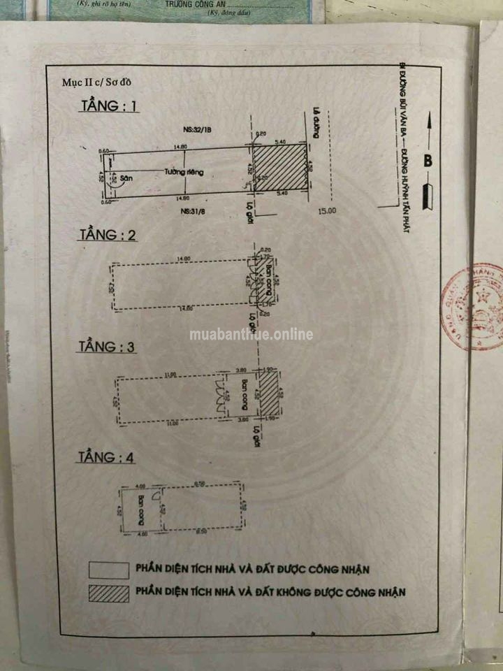 NHÀ phố mặt tiền đường huỳnh tấn phát. Phường bình thuận quận 7. TPHCM.