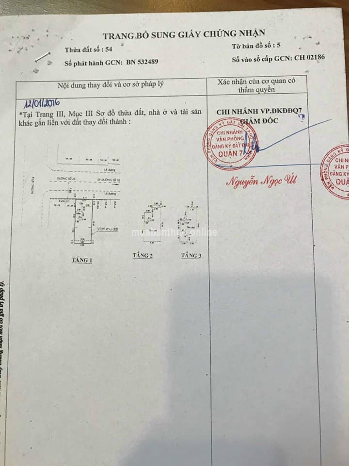 Biệt thự tuyệt đẹp MT đường số P. Tân Quy, Q7, giá 16,8 tỷ!!