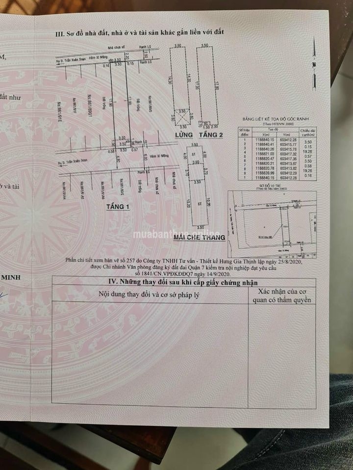 Bán nhà hẻm 861 Trần Xuân Soạn, p Tân Hưng