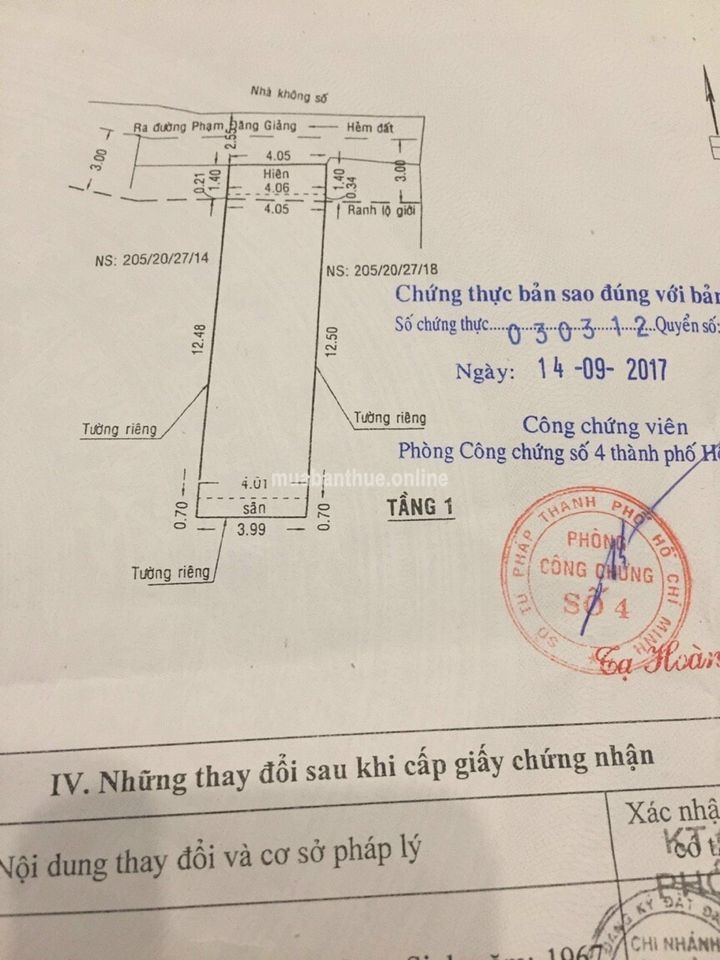 Bán nhà 205// Phạm Đăng Giảng p. BHH q. Bình Tân