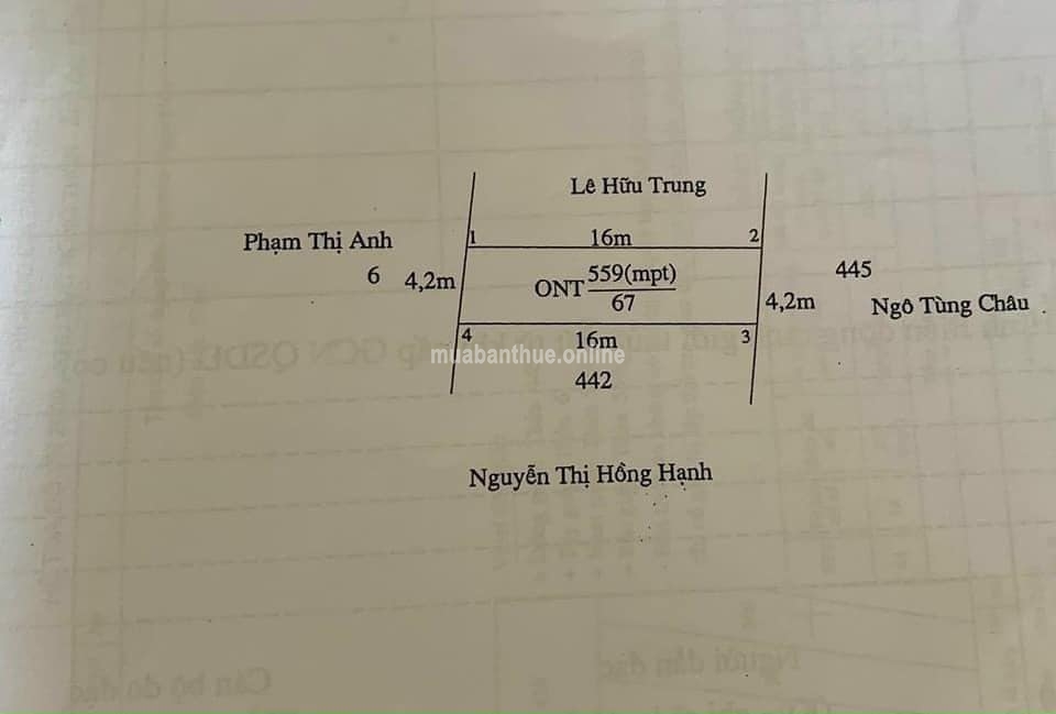 Chính chủ gửi Bán nền Đất Thổ cư tuyệt đẹp giá cực tốt nằm cách TL 835A chỉ 150m.