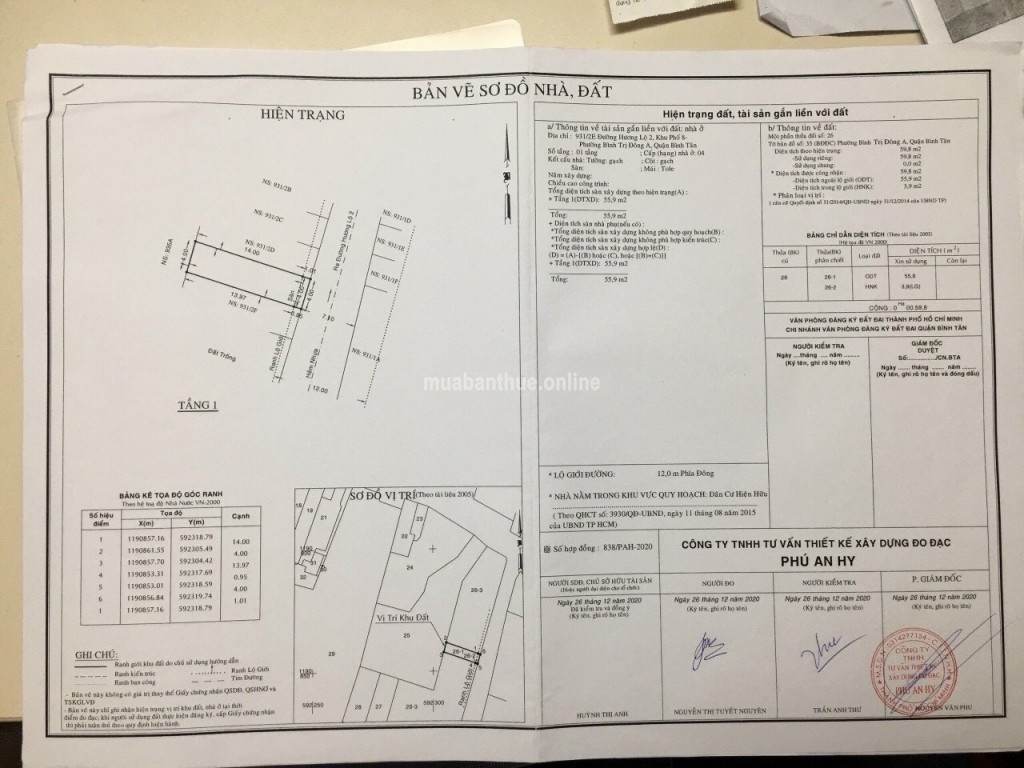 Đất sát MT Hương Lộ 2, Bình Trị Đông A, Bình Tân