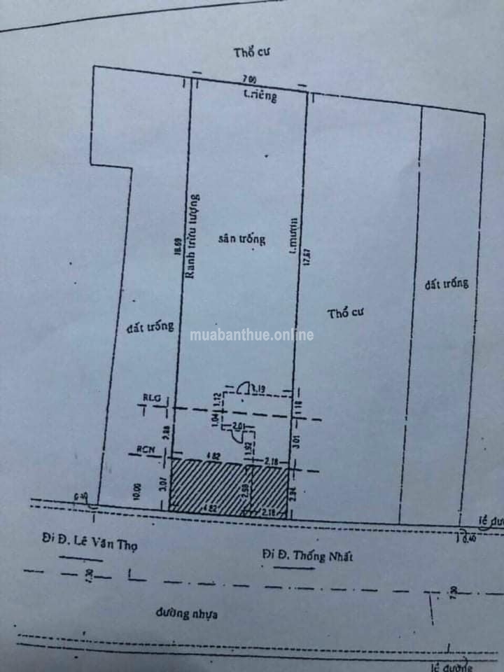 Bán Nhà Cấp 4 Mặt Tiền Đường Số 1 P16 Gò Vấp.