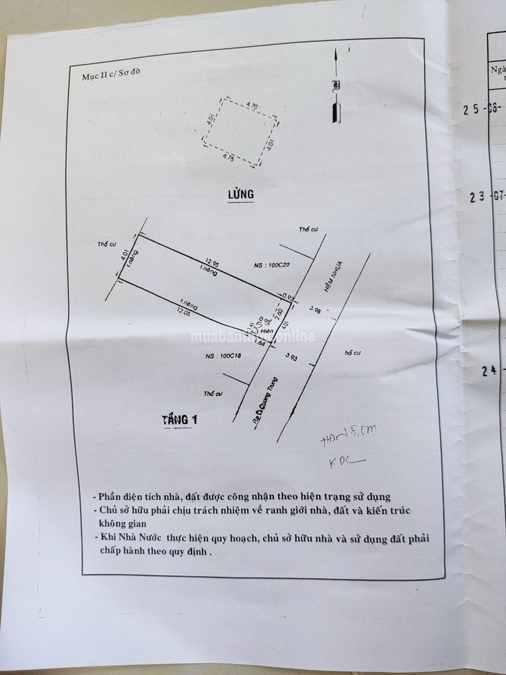 Bán đất địa chỉ số đường số 21 P8. Gò Vấp