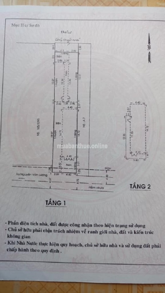 Bán nhà Nguyễn Văn Lượng p.17 gò vấp