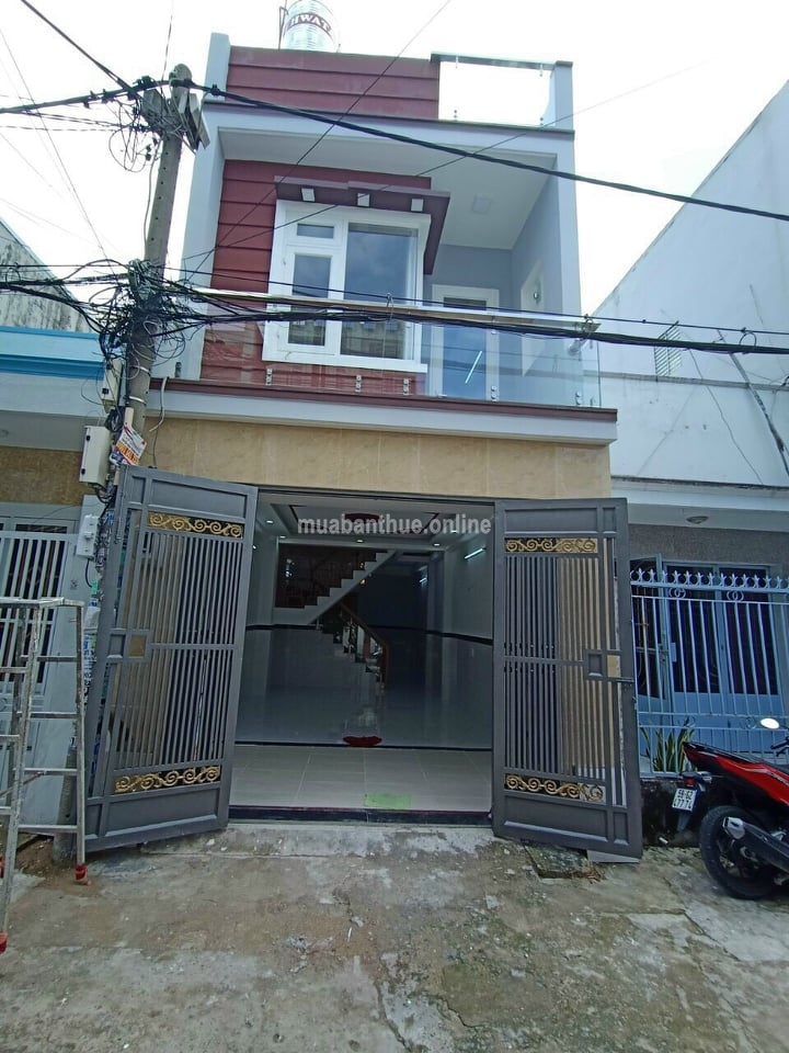 Bán nhà 1 trệt 1 lầu, Nguyễn Thị Thử, Hóc Môn, 80m2, 770 Triệu