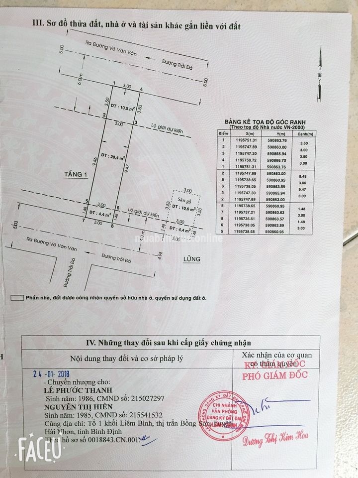 Bán nhà Đường bê tông trước nhà 5m, thông từ nguyễn thị tú ra võ văn vân