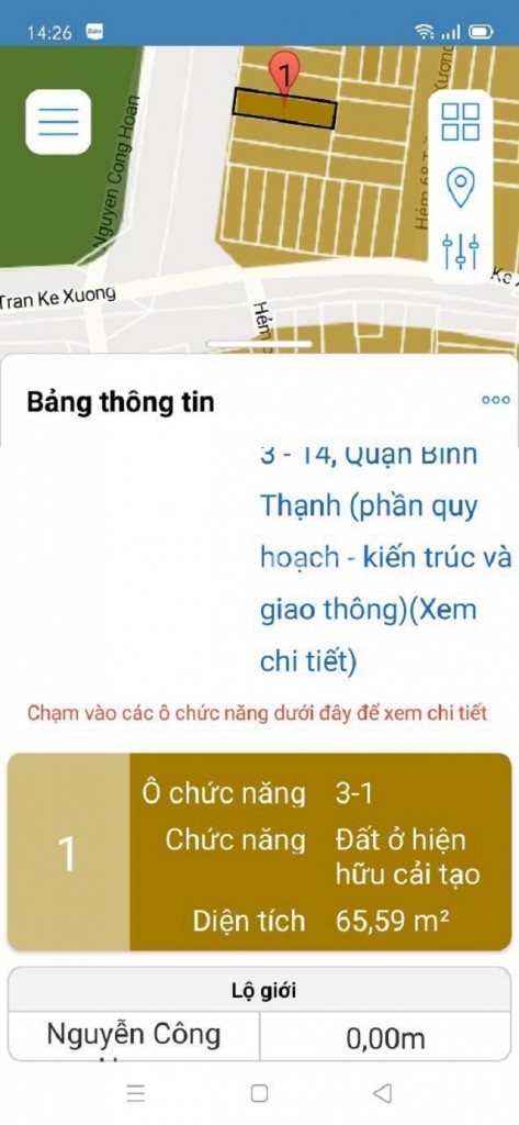 Nhà bán MT 15 Nguyễn Công Hoan phường 3 quận Bình Thạnh