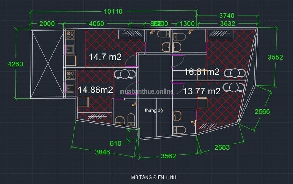 Nhà hẻm rộng thông thoáng đường Đinh Tiên Hoàng, Phường 3, quận Bình Thạnh