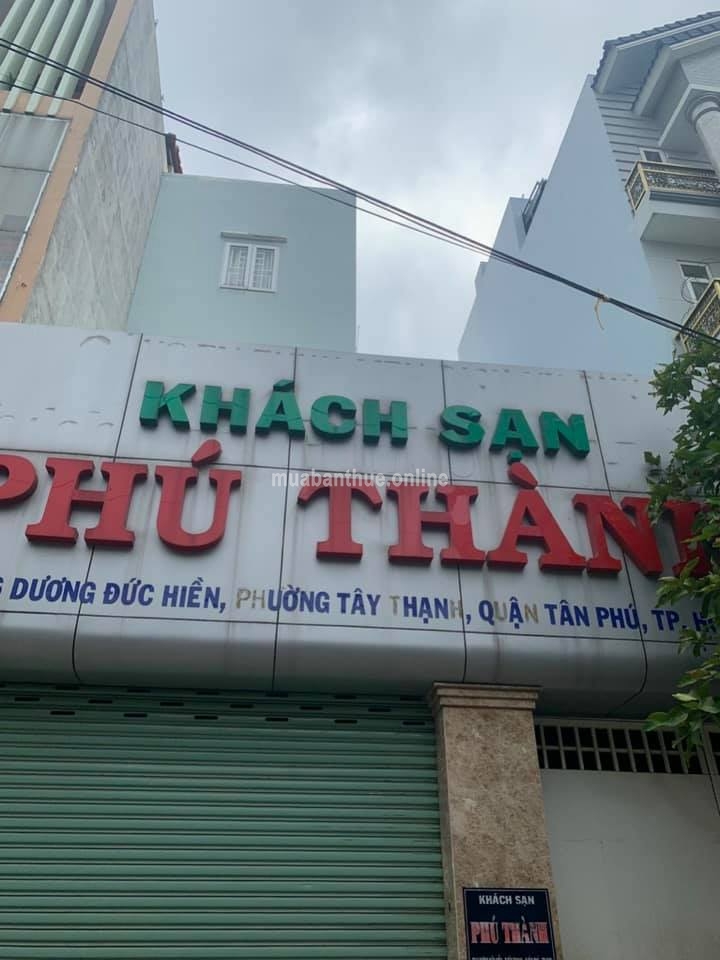 Cần bán khách sạn Đường Dương Đức Hiền, P. Tây Thạnh , Q. Tân Phú