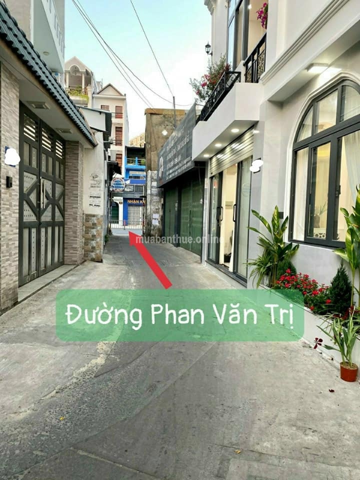 HOT HOT !!!!! Siêu phẩm Hẻm 3m sát Mt phan văn trị P10. Gò Vấp .42m2.giá 5 tỷ