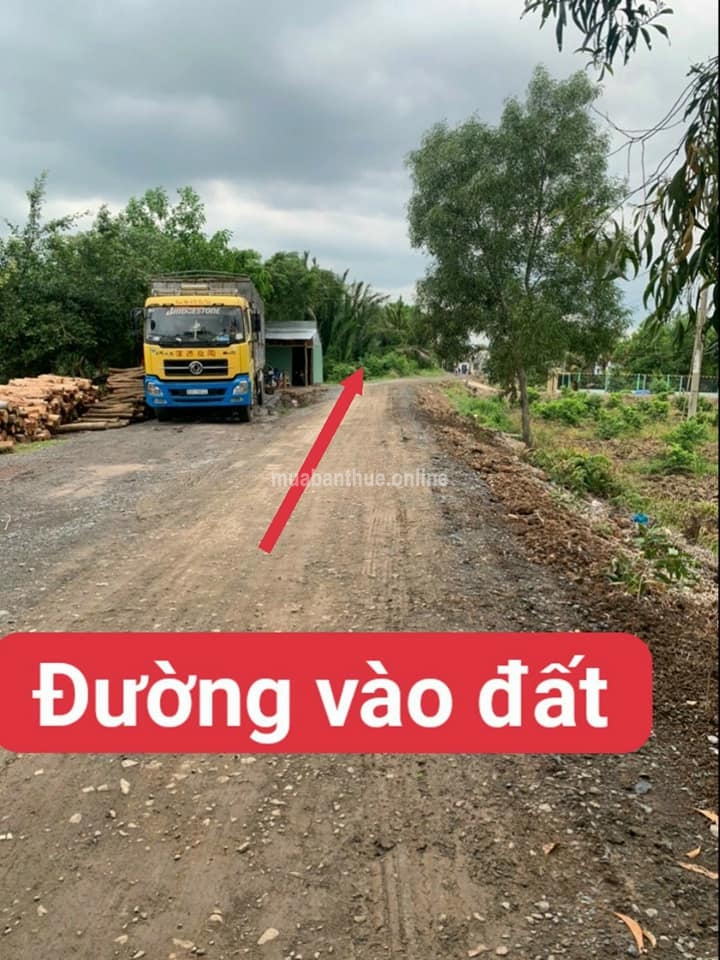 Bán đất vườn 2 mặt tiền View sông trước và sau.