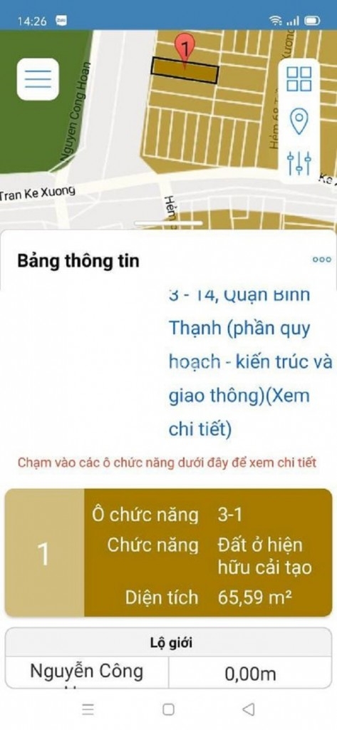 Nhà bán MT Nguyễn Công Hoan phường 3 quận Bình Thạnh