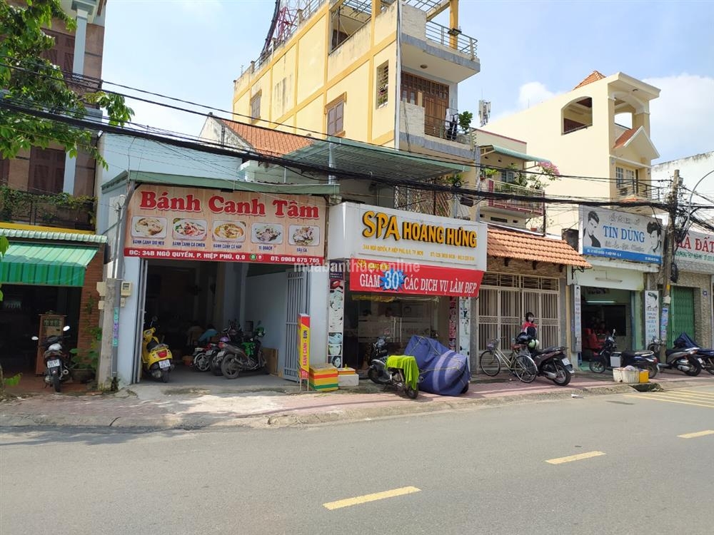 Bán nhà 1t1l mặt tiền Ngô Quyền,P.Hiệp Phú,Quận 9 86m2 giá 11 tỷ