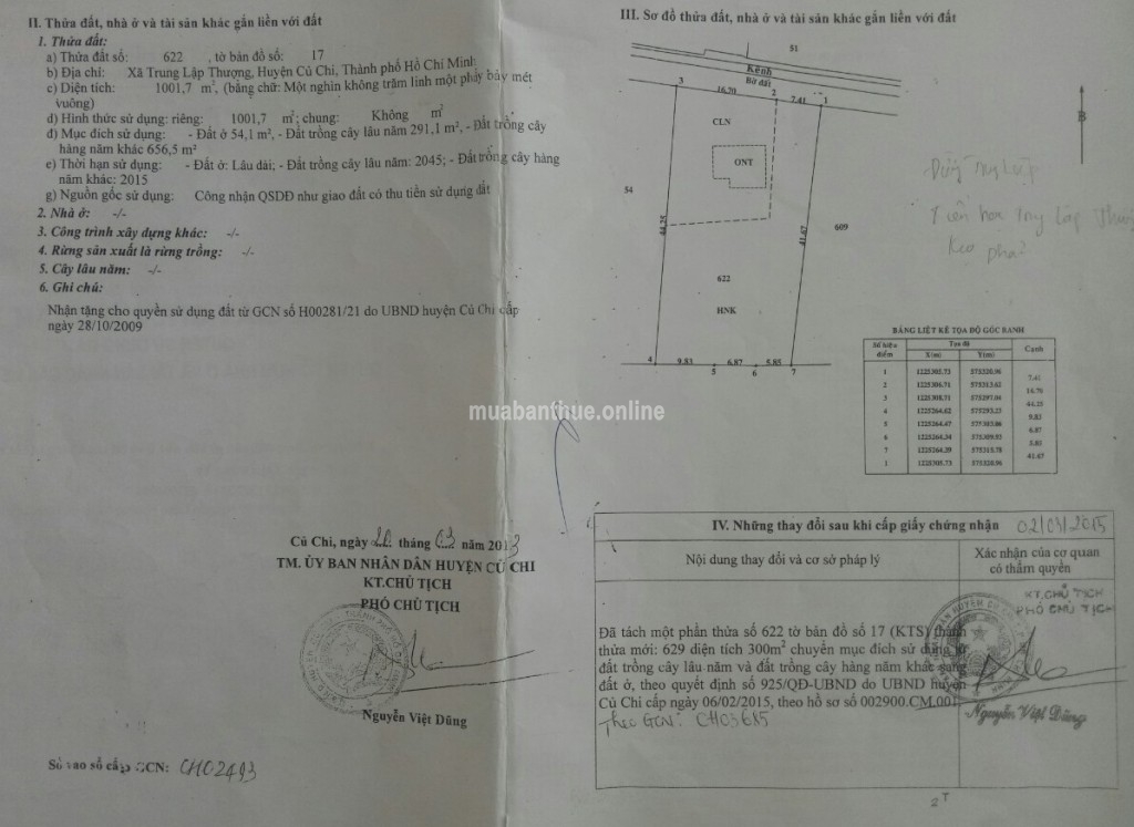 Bán lô đất gần Trường tiểu học Trung Lập Thượng, 22×44, có 300 thổ cư