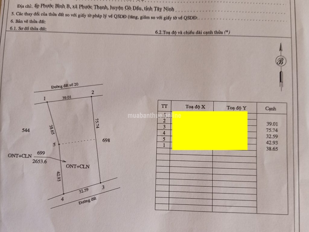 ĐẤT VƯỜN CHO NHÀ ĐẦU TƯ PHÂN LÔ TÁCH THỬA