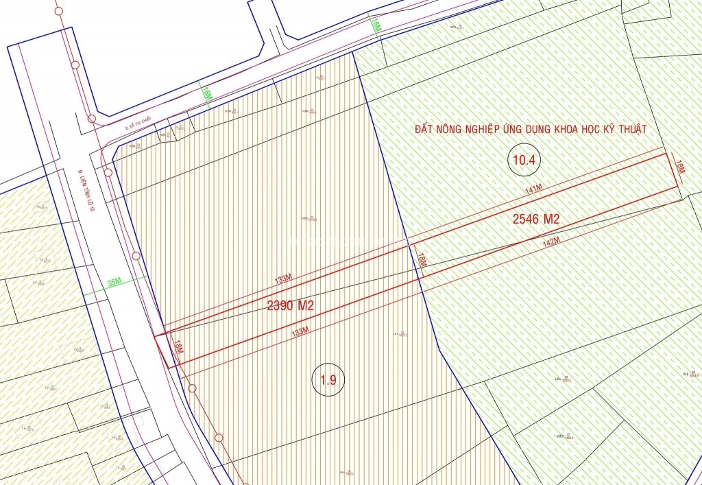 Bán lô đất mặt tiền tỉnh lộ 15, 18×268, có 300 thổ cư, giá 7,2 tỷ