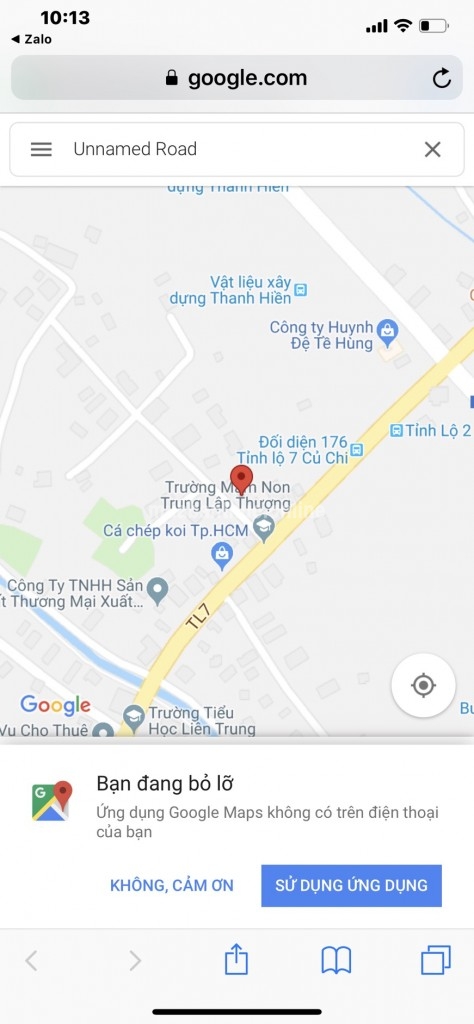 Đất nền Củ Chi, cách tỉnh lộ 7 50m, xã Trung Lập Thượng, 5mx25m, giá 10 triệu m2