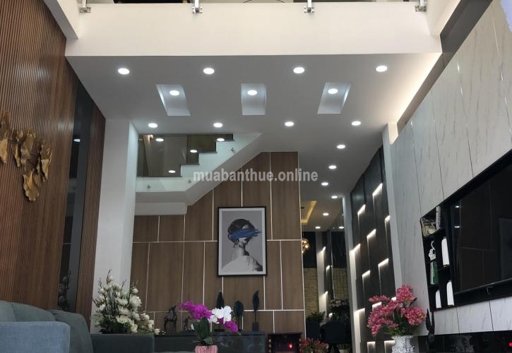 Bán Nhà Phường Thạnh Lộc, Quận 12 Dt4x16m, 6pn, 1 Trệt 4 Lầu, Sân Xe Hơi