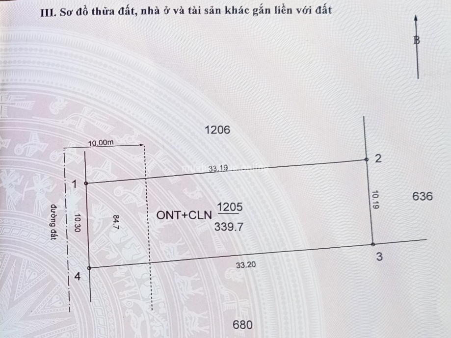 BÁN NGỘP LÔ ĐẤT LIỀN KỀ THỊ TRẤN GÒ DẦU (5×33)