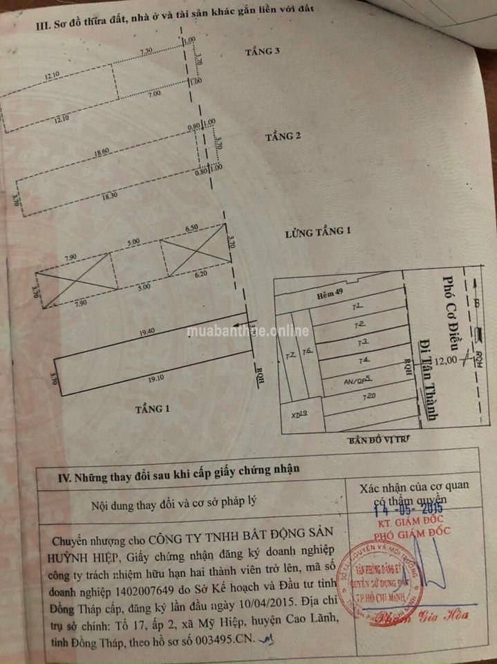 BÁN NHÀ 45 Phó Cơ Điều Phường 12 , Quận 5