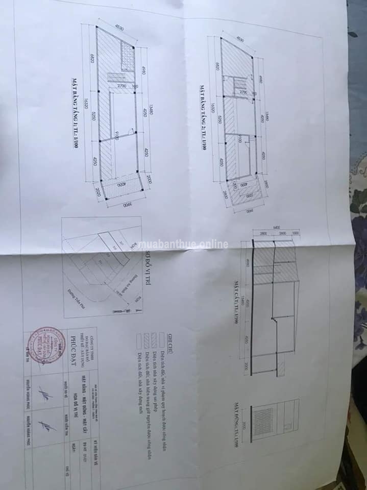 Bán nhà mặt tiền đường An Binh, phường 7, quận 5.