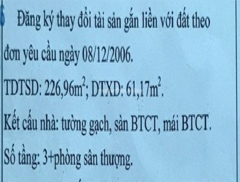 Nhà rẻ nhất khu Nguyễn Giản Thanh - Tô Hiến Thành chỉ 131trm2