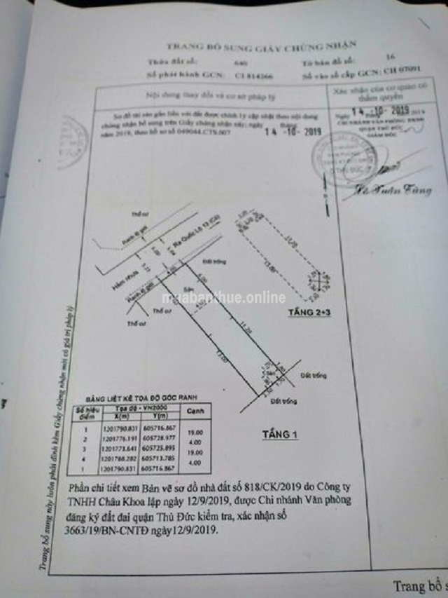 NHÀ BÁN NGAY CHỢ QL13 CŨ, HBP, THỦ ĐỨC