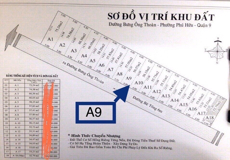 ĐẤT NỀN BƯNG ÔNG THOÀN ĐƯỜNG XE HƠI