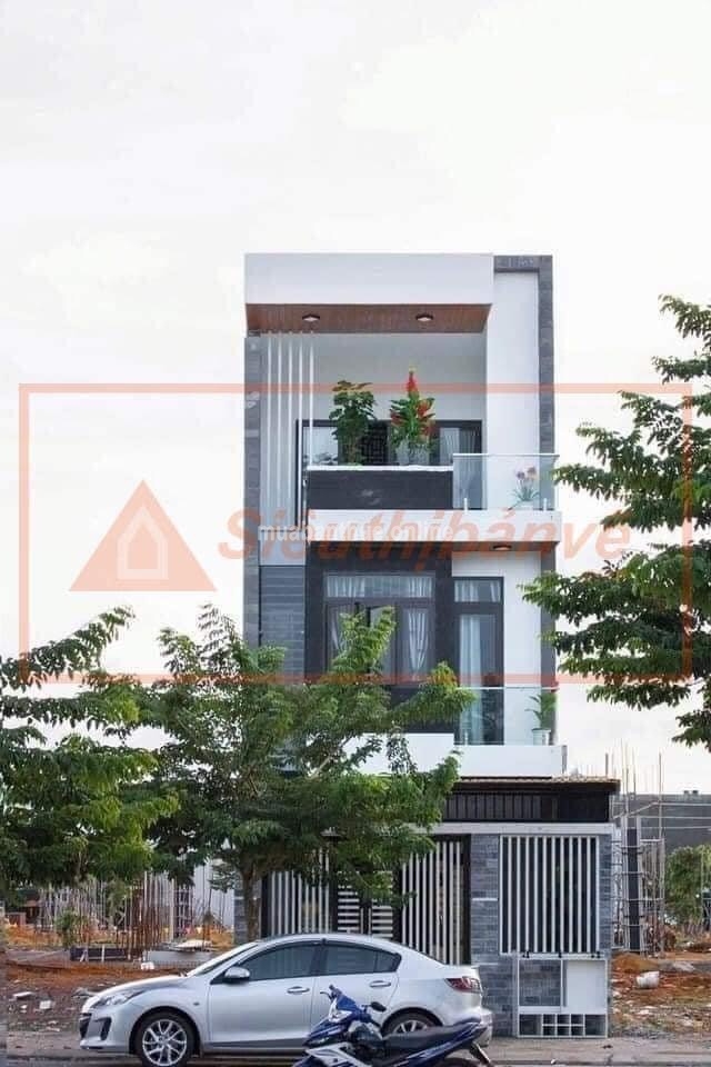 Nhà ở đón tết, cách chợ Bình Chánh 2km 80m2 SHR