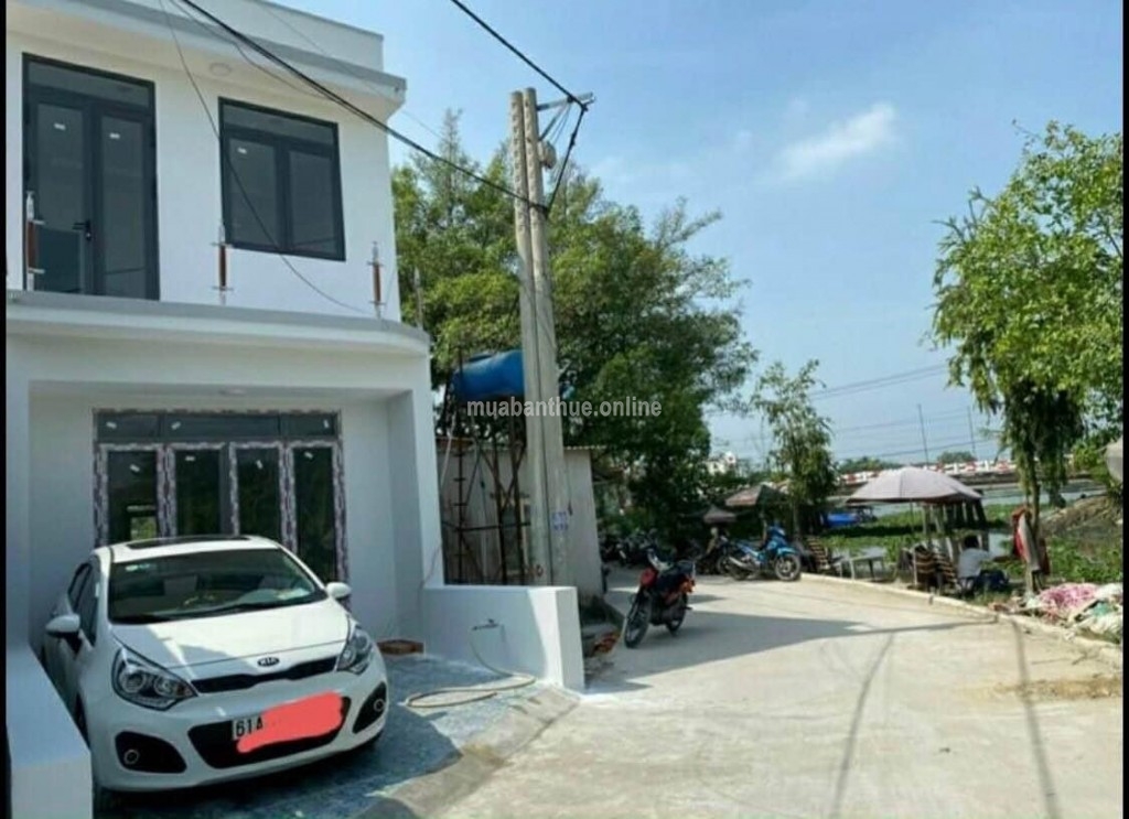 BÁN NHÀ MỚI 100% 1 TRỆT 1 LẦU CHÁNH NGHĨA