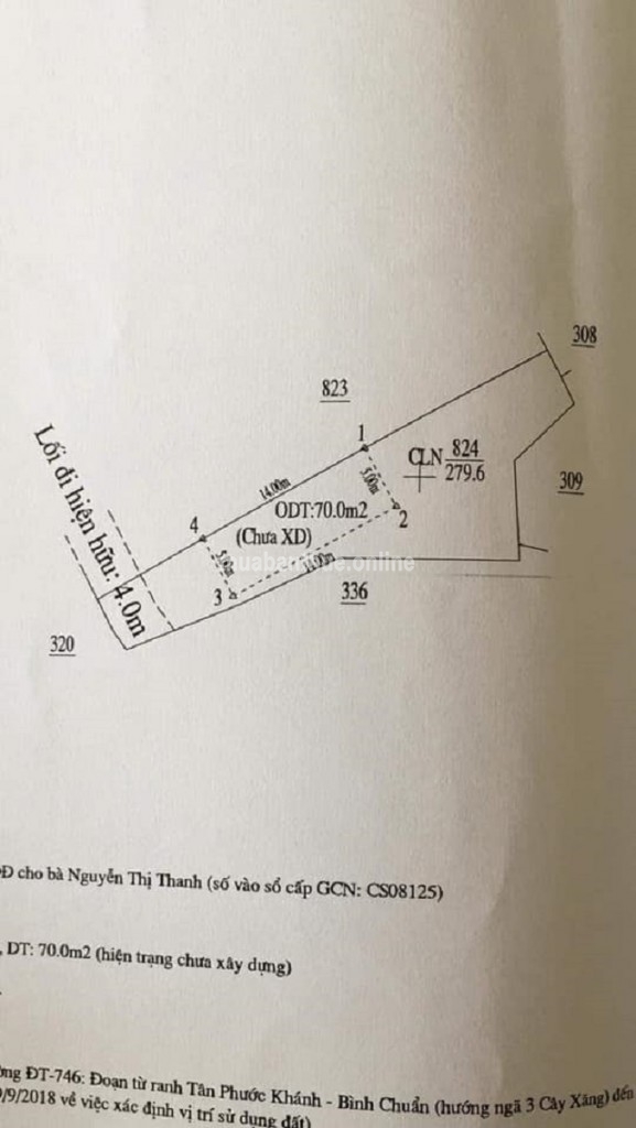 Bán 2 Nền Liền Kề Tân Phước Khánh