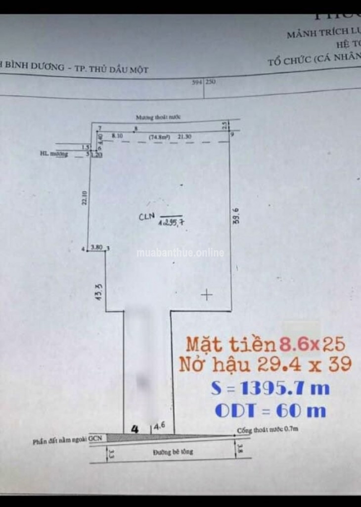 Đất P Tân An - TDM Bình Dương