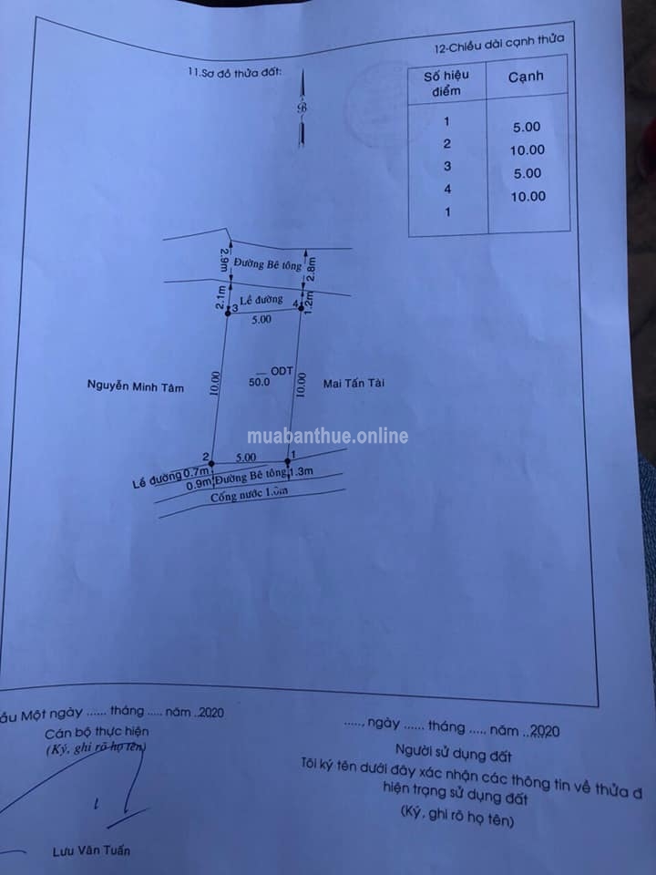 Bán Đất 2 Mặt Tiền Đường, phường Chánh Nghĩa TDM. BD