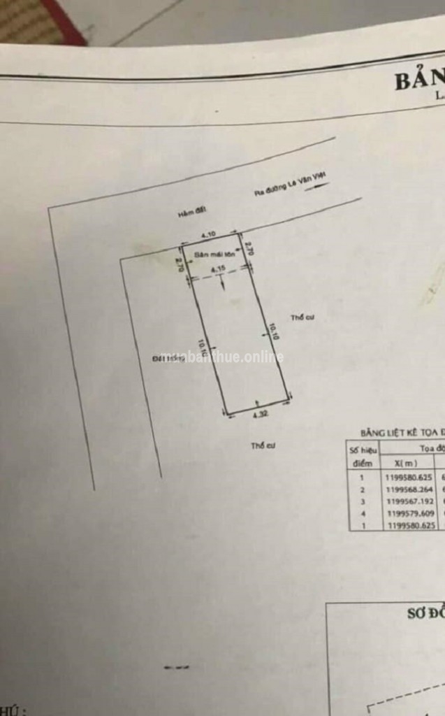 Nhà C4 giấy tay, công chứng mua bán hoặc Vi bằng, TNP A - Q9