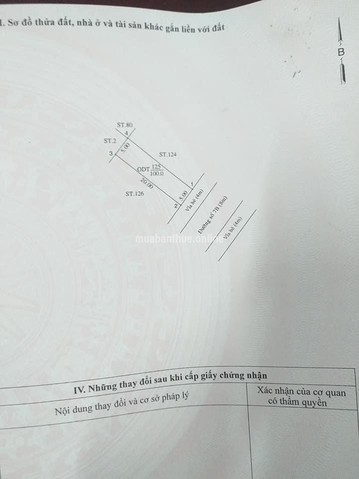 Đất Thuộc Khu Tái Định Cư Định Hòa TDM . BD