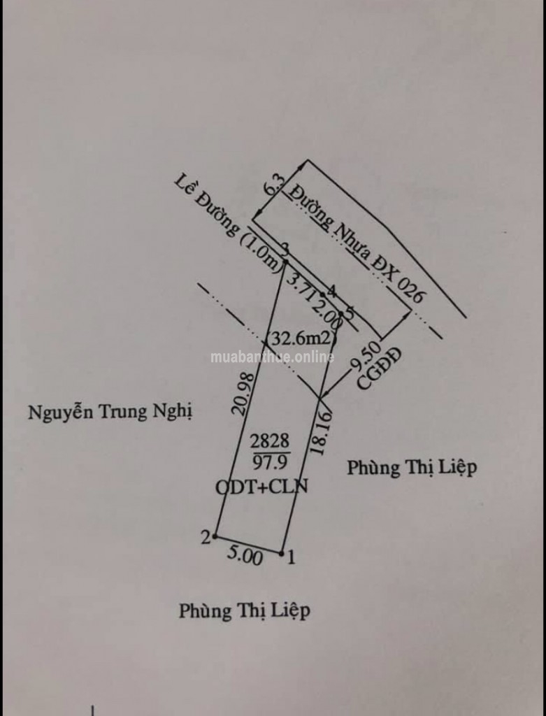 Đất Mặt Tiền Kinh Doanh P. Phú Mỹ TDM