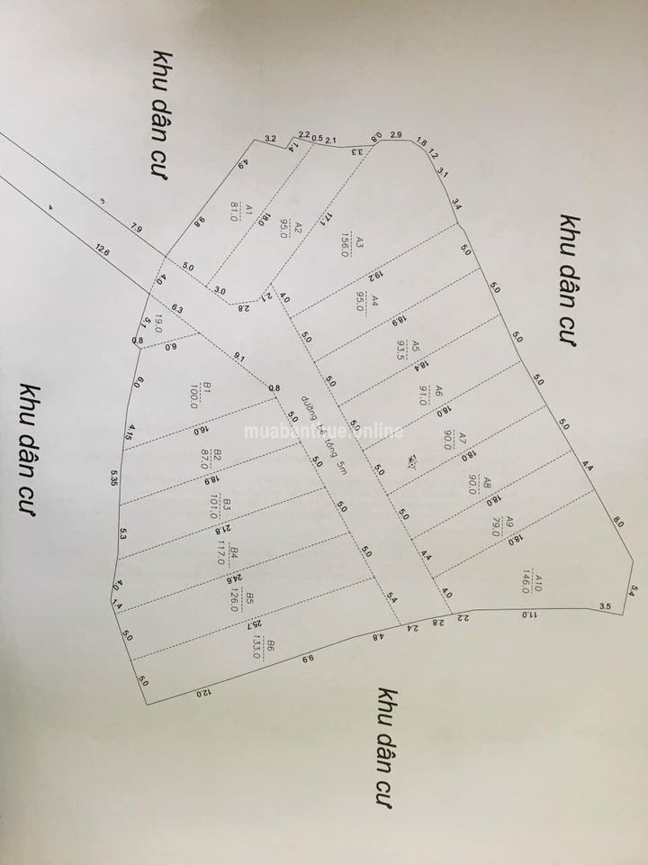 Bán 16 Lô Nền Ngay Trung Tâm Thị Trấn Vĩnh Tân. H Vĩnh Cửu