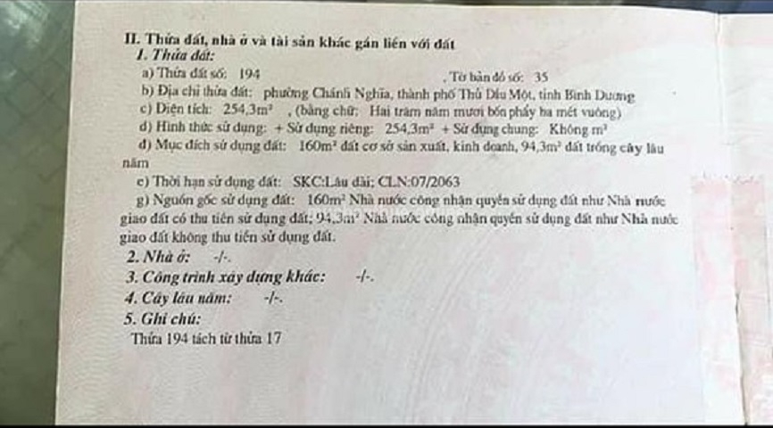 ĐẤT CHÁNH NGHĨA. TDM BD