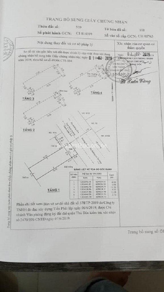 Bán Nhà Mặt Tiền tại Tp Thủ Đức