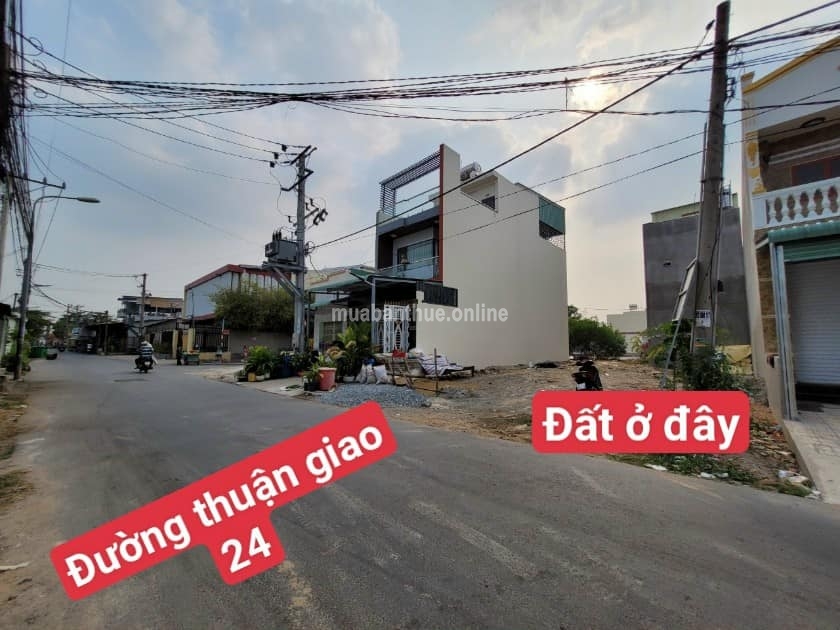 Đất Mặt Tiền Thuận Giao 24 , TP Thuận An . BD