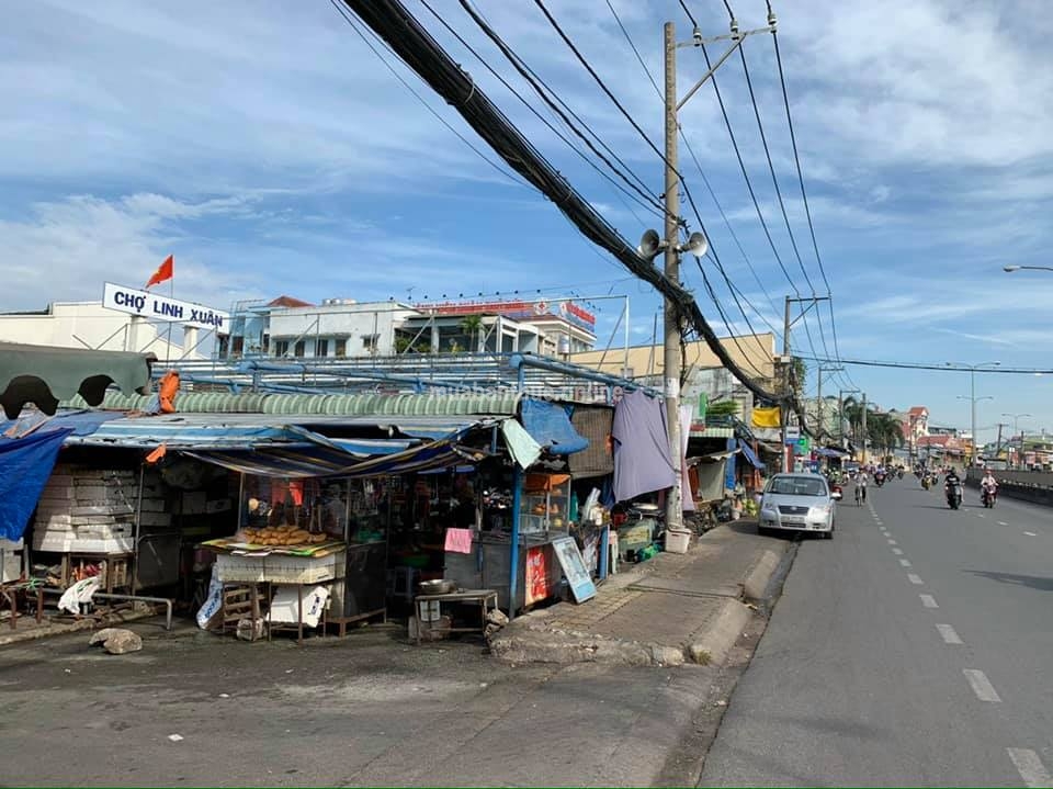 BÁN NHÀ MẶT TIỀN CHỢ LINH XUÂN - THỦ ĐỨC