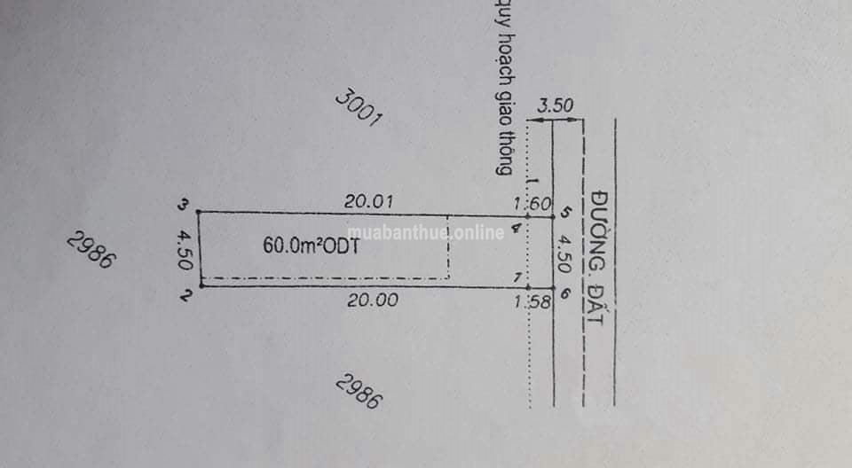 Bán Đất 2 Mặt Tiền Đường 5m Thông