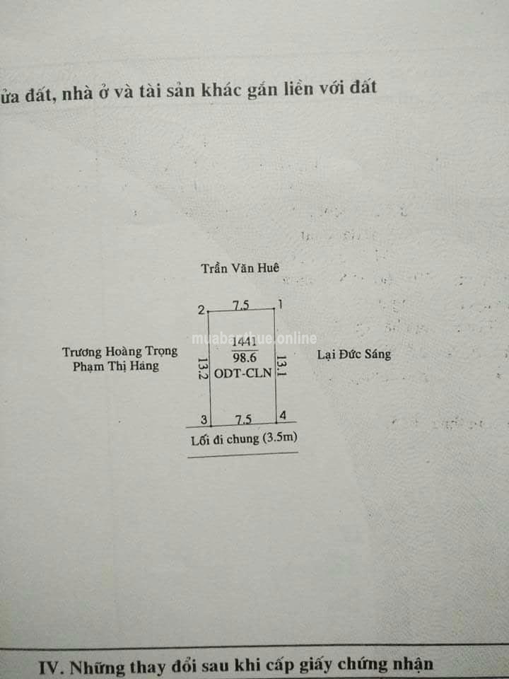 BÁN NHÀ CẤP 4 PHÚ MỸ. THỦ DẦU MỘT BD