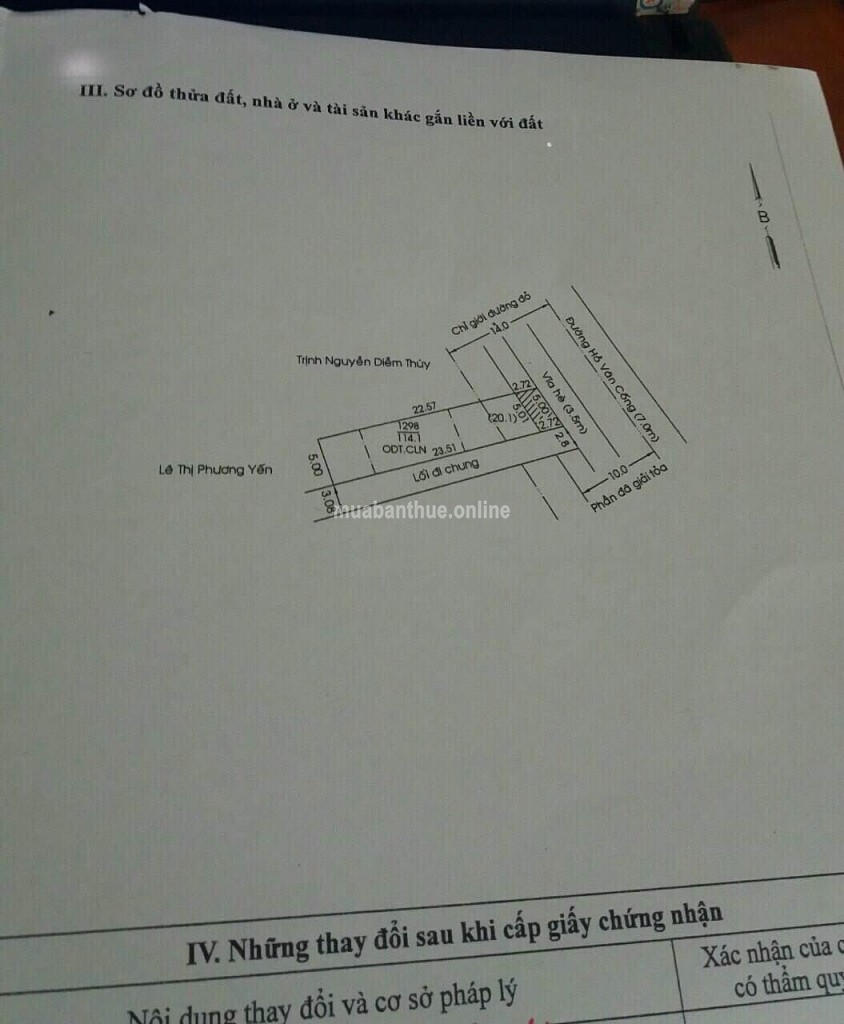 MẶT TIỀN HỒ VĂN CỐNG TƯƠNG BÌNH HIỆP - TDM BÌNH DƯƠNG