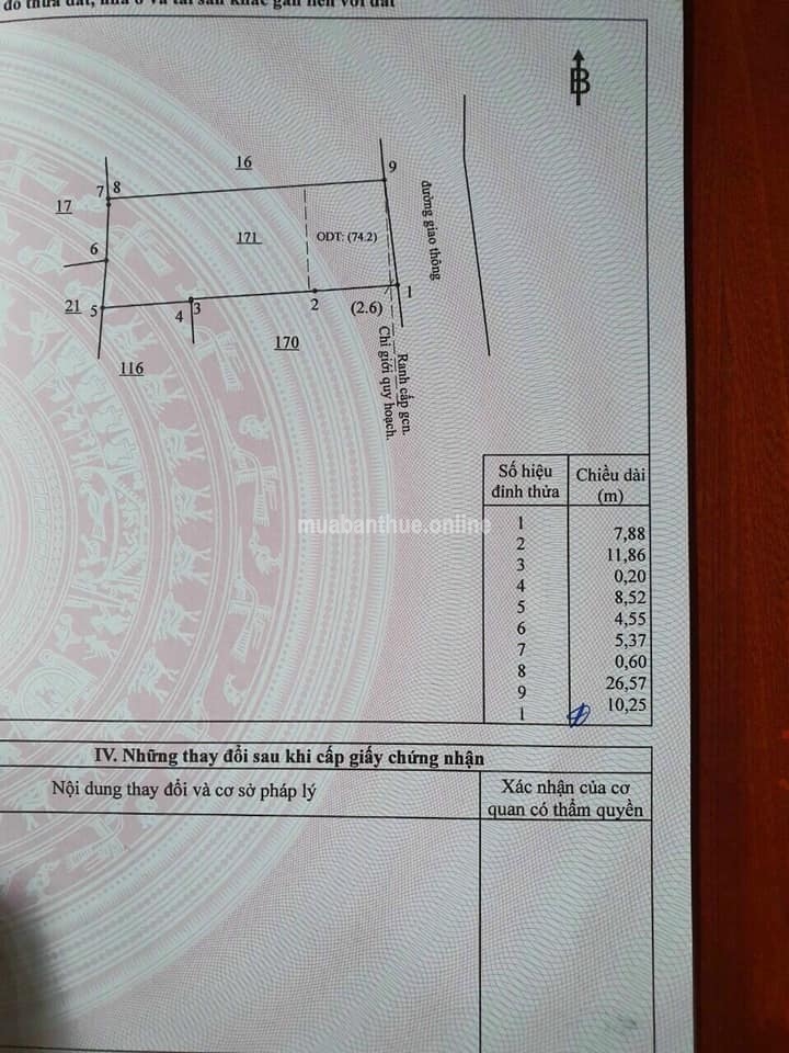 Bán Lô Đất P.Hiệp Hòa . Tp Biên Hòa Đồng Nai