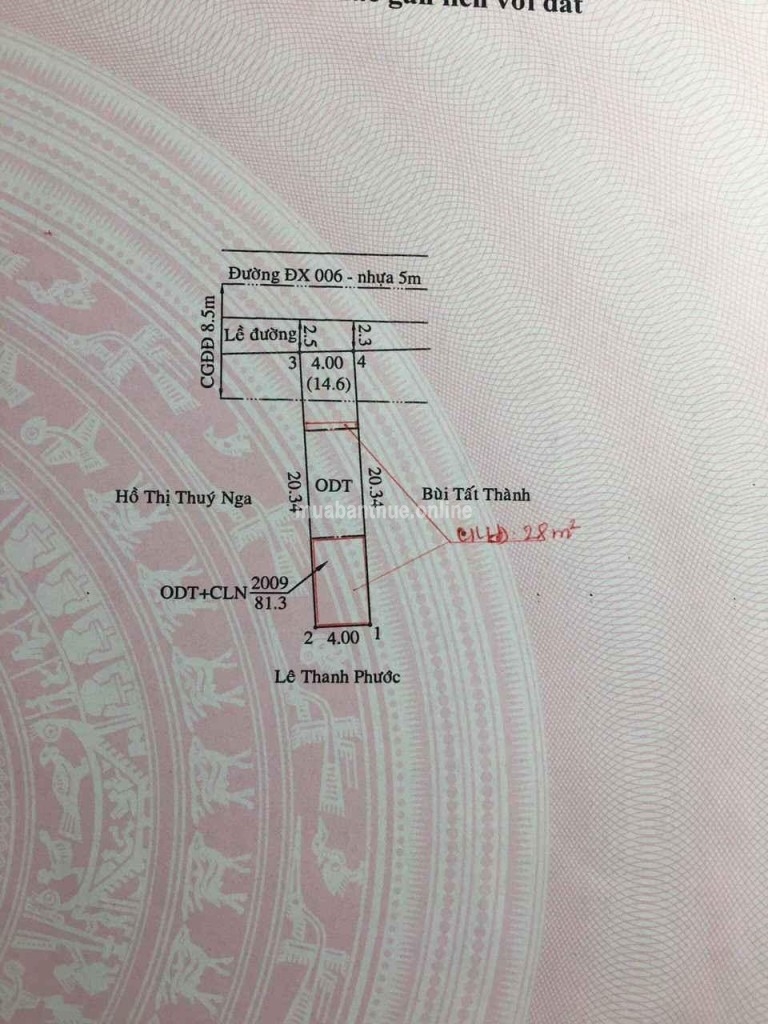 Nhà 1 lầu 1 trệt, Mặt Tiền DX 006, Phú Mỹ Thủ Dầu Một