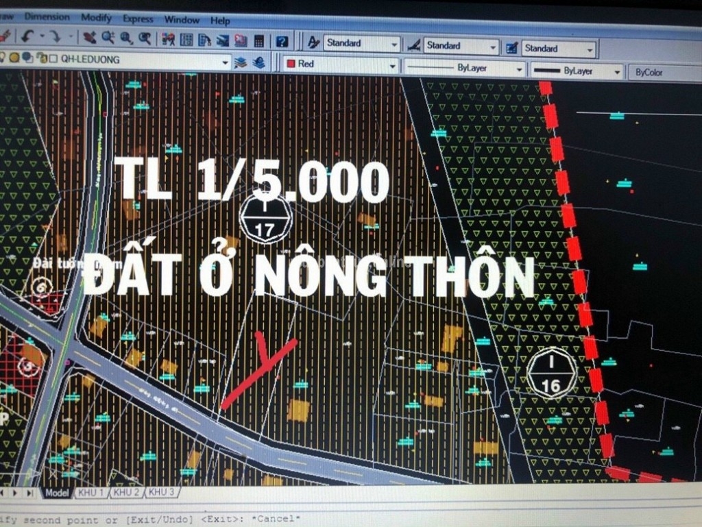 AN PHÚ CUCHI -- Bán đất 2 mặt tiền